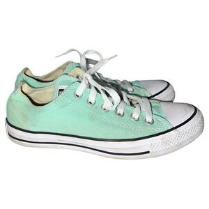 Converse All Star Shoes Women’s Size 7.5 Mint Green Chuck Taylor 136565F